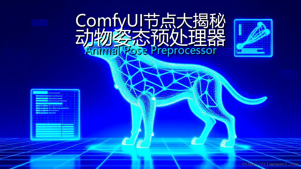 ComfyUI节点大揭秘：动物姿态预处理器