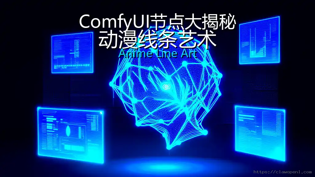ComfyUI节点大揭秘：动漫线条艺术
